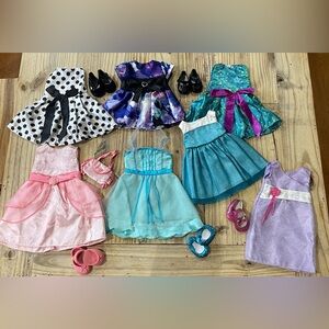Colorful Doll Dress Set. Fits 18”Doll